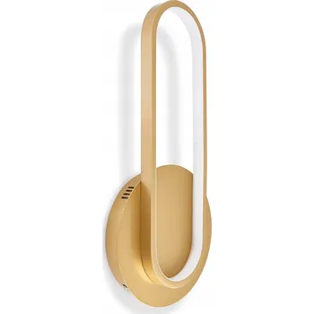 Nástěnné svítidlo NÁSTĚNNÉ LED SVÍTIDLO GOLDIMO 13W 43CM ZLATÉ 4000K MODERNÍ LAMPA