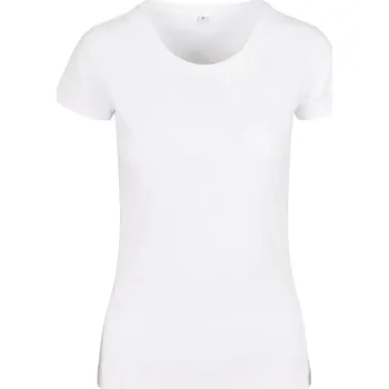 Dámské tričko Build Your Brand Dámské tričko s krátkým rukávem Parog bílá 4XL