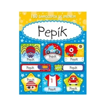 samolepka Veselé nálepky samolepky se jménem Pepík