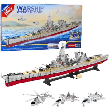 LEAN Toys 8723 velká válečná letadlová loď 3216 ks RC model ostatní LEAN Toys 8723 velká válečná letadlová loď 3216 ks