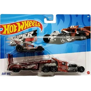 Mattel Hot Wheels náklaďák Super Rigs Rat Rig