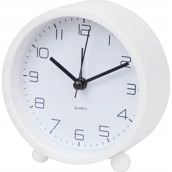 Budík Budík Action bílý 9,5 cm