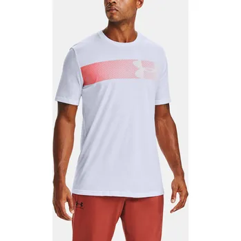 Pánské tričko Under Armour FAST LEFT CHEST 2.0 SS 1329584-102 Bílá MD