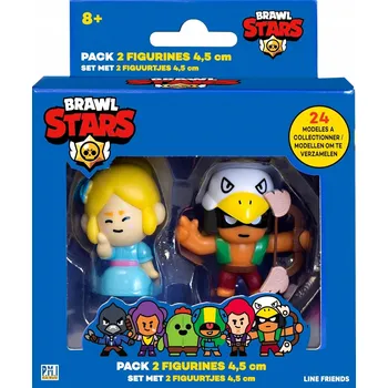 Figurka BRAWL STARS SADA 2 FIGUREK: PIPER A BO 70027
