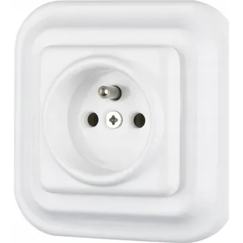 Elektrická zásuvka Elektrická Zásuvka Alkri-Light bílá