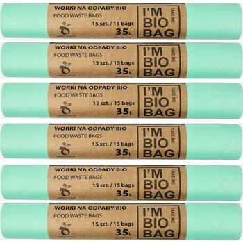 Pytle na odpadky Sáčky na bioodpad Zuzii 35 l 6 ks