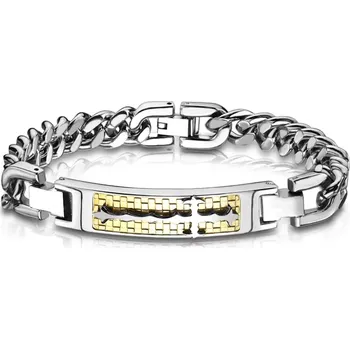 Náramek Náramek z chirurgické oceli SSBQ-3038