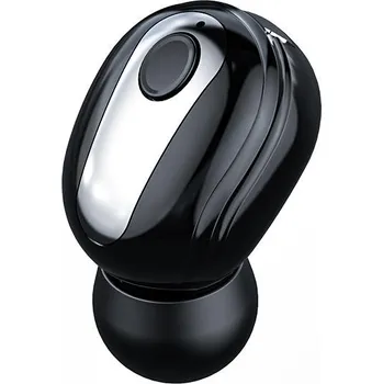 Handsfree Neviditelné bezdrátové bluetooth handsfree mikrosluchátko s mikrofonem černá