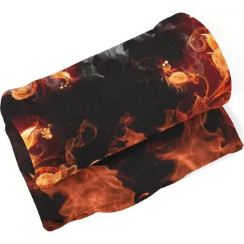 deka Sablio Deka Červený oheň - 190x140 cm