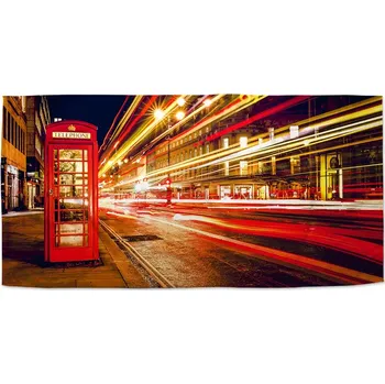 Osuška Sablio Ručník Noční Londýn - 30x50 cm