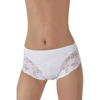 Kalhotky Dámské vyšší kalhotky G04 Risveglia Barva/Velikost: bílá / XL/XXL