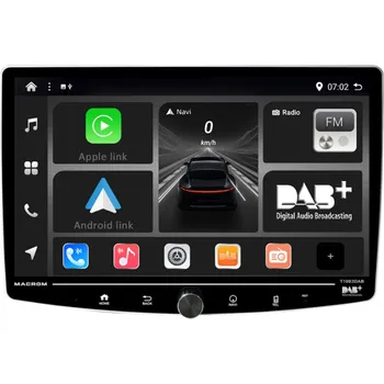 Autorádio MACROM T1003DAB - AV jednotka 10" monitor, 1DIN, OS Android, DAB přijímač. Výrobce: Macrom - 222467