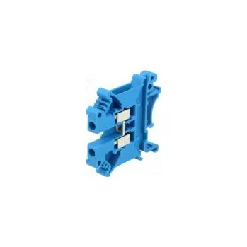 Svorka na lištu 0,2÷4mm2 póly 1 svorky 2 modrá Šíř 6,2mm