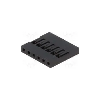 Elektrická zásuvka Zástrčka kolíkové NSR/NDR zásuvka/vidlice PIN 6 bez kontaktů