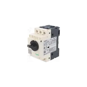 Jistič Motorový jistič 4kW 230÷690VAC DIN Nadproudová spoušť 10A