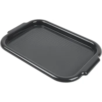 Tác plastový malý 39x27cm antracit CZ