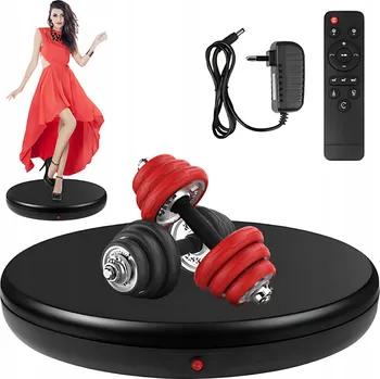 Otočná základna pro fotografie Puluz 45 cm (černá)