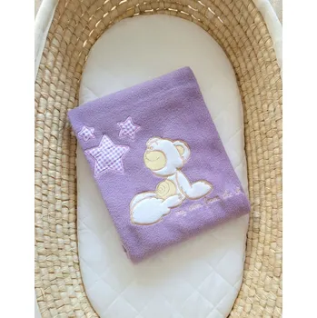 Dětská deka Dečka My Sweet Baby 70 x 100 cm fialová