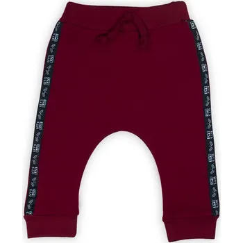 Kojenecké tepláčky Nicol Races bordó Barva: Dle obrázku, velikost: 92