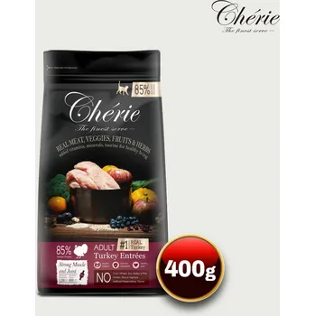 Krmivo pro kočku Chérie pro kočky - Suché Krmivo, Krůta Entrées, pro dospělé kočky, 400g