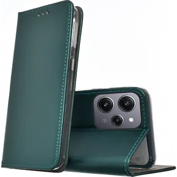 Pouzdro na mobilní telefon Pouzdro s klopou WOJMAR pro Xiaomi Redmi 12 4G/5G Magnet Book zelené