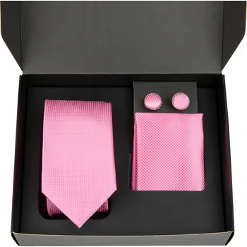 Ankani úzká kravata růžová