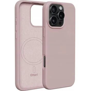 Pouzdro na mobilní telefon Zadní Kryt Etteri pro Apple iPhone 16 Pro růžový