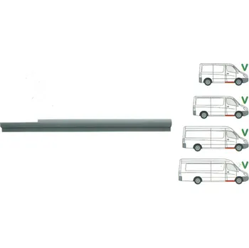 Nárazník Opravný plech prahu pod přední dveře pravý DODGE SPRINTER (906), 01.2007-12.2009,MERCEDES SPRINTER 209-524 (W906), 04.2006-10.2013,MERCEDES SPRINTER 210-519 (W906), 10.2013-06.2018,VOLKSWAGEN CRAFTER (2E),12.2005-04.2017