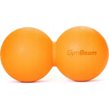 Masážní přístroj MASÁŽNÍ MÍČEK DUOBALL PRO CVIČENÍ, ELIMINUJE SVALOVÉ NAPĚTÍ - GymBeam oranžový