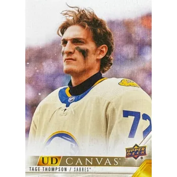 Sběratelská karetní hra insert karta TAGE THOMPSON 22-23 UD Ser. 2 Canvas číslo C130
