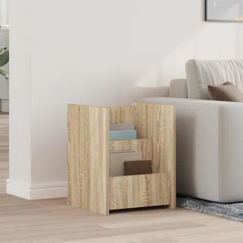 Příborník do zásuvky Regál na časopisy Sonoma dub 35 x 35 x 45 cm kompozitní dřevo