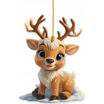 Vánoční dekorace Vánoční ozdoba na stromeček s motivem betlému. 3D Vánoční Baňky