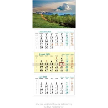 Kalendář Nástěnný kalendář 32x86 2026