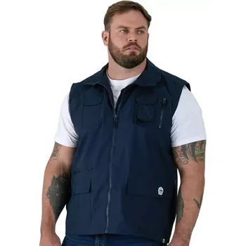 Pánská bunda Velká pánská vesta Duke D555 Enzo tmavě modrá (5XL)