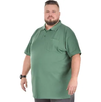 Pánská velká polokošile North 56°4 99011-0600 zelená (7XL)