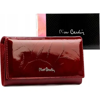 Peněženka Pierre Cardin dámská kožená peněženka červená - pravá kůže