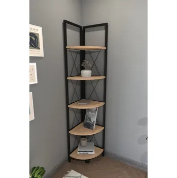 Knihovna Rohová knihovna ALIES - dub safír