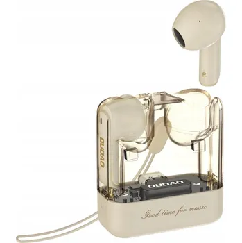 Sluchátka Bezdrátová sluchátka TWS Dudao U18Pro Bluetooth 5.3 - béžová