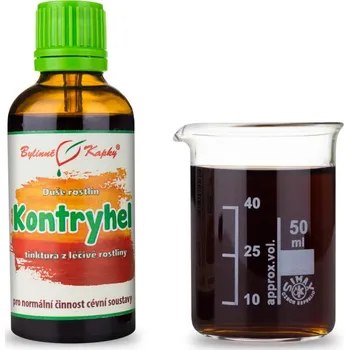 Doplněk stravy Bylinné kapky s.r.o. Kontryhel tinktura 50 ml | Bylinné kapky