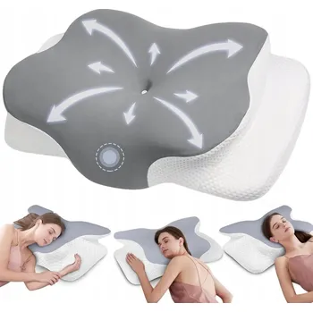 Polštář Ergonomický ortopedický polštář na spaní z paměťové pěny