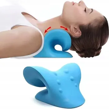 Polštář POLŠTÁŘ NA BOLEST POD KRK MASÁŽ PÁTEŘE UVOLŇOVAČ PRO KRK ÚLEVA MASÁŽNÍ PŘÍSTROJ