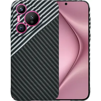 Pouzdro na mobilní telefon Techsuit Carbonite FiberShell kryt Huawei Pura70 StealthGray