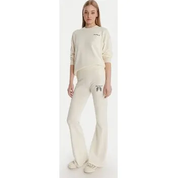 Dámská móda Guess Úpletové kalhoty W6RB63 Z2V62 Écru Relaxed Fit L