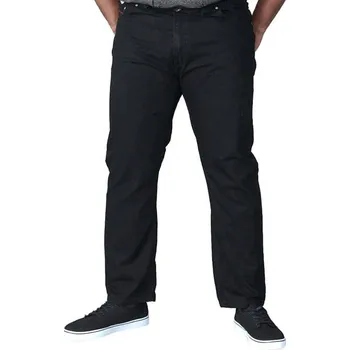 Pánské džíny Pánské velké džíny s gumou Duke D555 Balfour černé (44R)