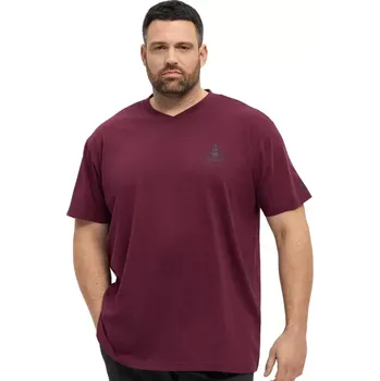 Pánské tričko Velké pánské tričko s krátkým rukávem a potiskem North Latitude 53101-0380 purple (8XL)