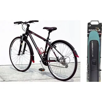 Blatník na kolo Blatník komplet Simpla ubiquit černý