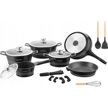 Sada nádobí Sada hrnců Royalty Line hliníková 17 ks