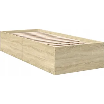 Postel Rám postele dub sonoma 193x93 cm - moderní design