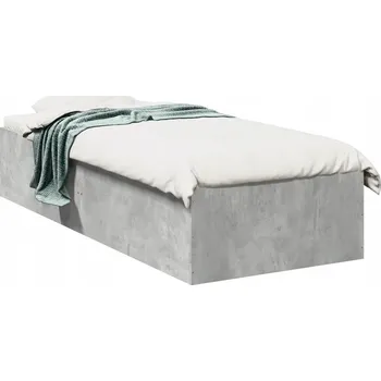 Postel Rám postele 193x78x35 cm šedý beton