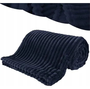 Prostěradlo Deka Cotton world z mikrovlákna 160 cm x 200 cm modrá